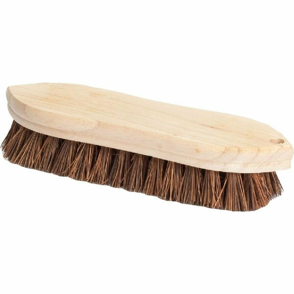 All-Source 9 In. Palmyra Bristle Hardwood Scrub Brush 89625